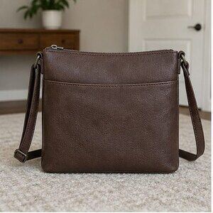 Espresso Vegan Leather Bag
